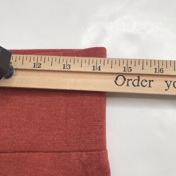 Lou & Grey for Loft Legging Womens Medium Heathered Orange Stretch - Picture 5 of 8